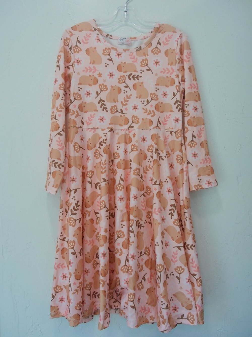 Teacher Dress! Capybaras on soft Bamboo